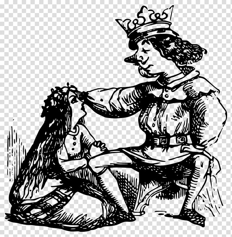 Princess King Black and white , princess transparent background PNG clipart