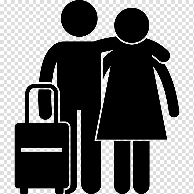 Computer Icons Travel Family YouTube Vacation, honeymoon transparent background PNG clipart