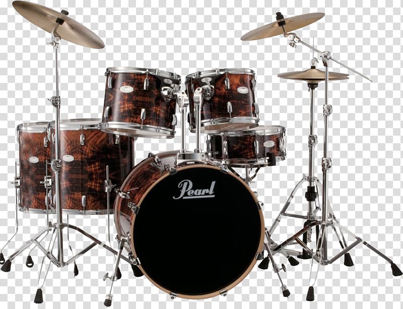 Pearl Drums Pearl Decade Maple Pearl ePro Live, Drums transparent background PNG clipart