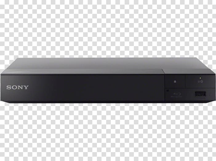 Blu-ray disc Sony BDP-S1 Blu-ray player Sony BDP-S3700 Wi-Fi Black DVD player, sony transparent background PNG clipart