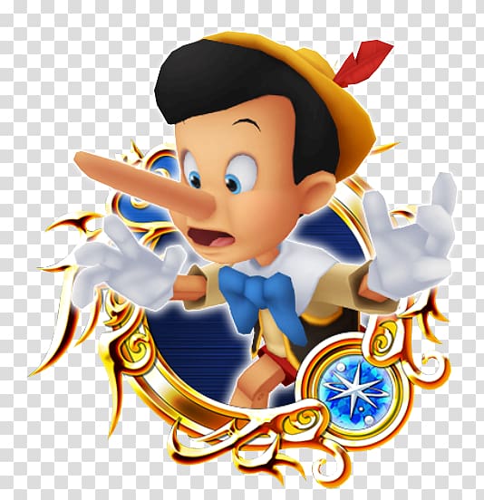 Kingdom Hearts u03c7 Kingdom Hearts II Goofy Mickey Mouse, Pinocchio transparent background PNG clipart