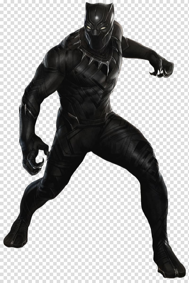 Black Panther Captain America Costume Jacket Suit, black panther transparent background PNG clipart