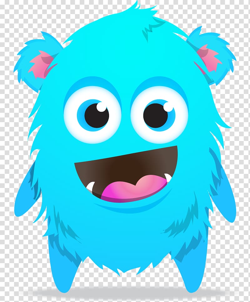teal and blue furry monster art, Student ClassDojo Classroom Teacher, Blue Monster transparent background PNG clipart