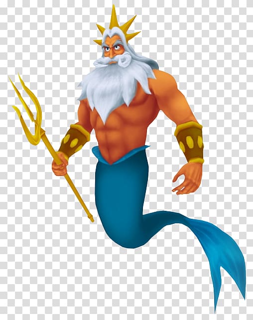 King Triton Ariel Poseidon Ursula Queen Athena, Mermaid transparent background PNG clipart