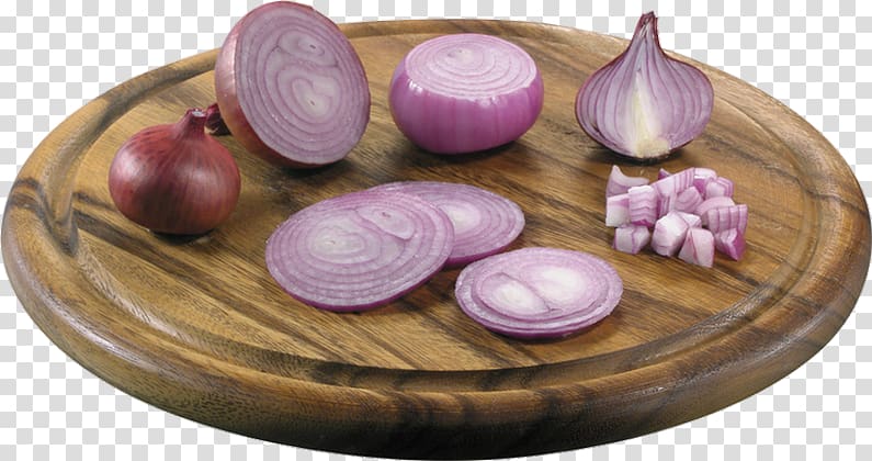 Red onion Shallot Vegetable , onion slices transparent background PNG clipart