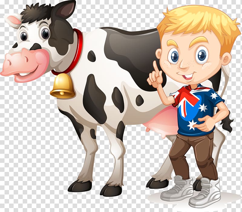 Dairy cattle Milk , Cows transparent background PNG clipart