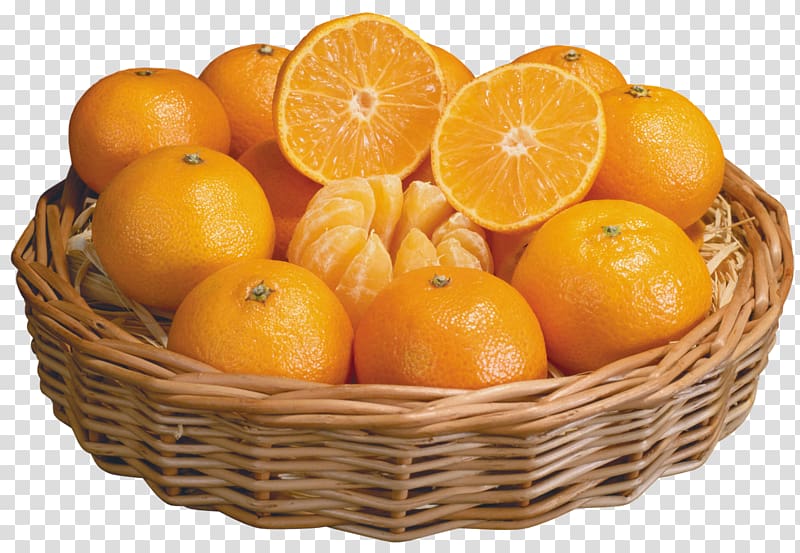 Food Gift Baskets Orange Fruit, papaya transparent background PNG clipart