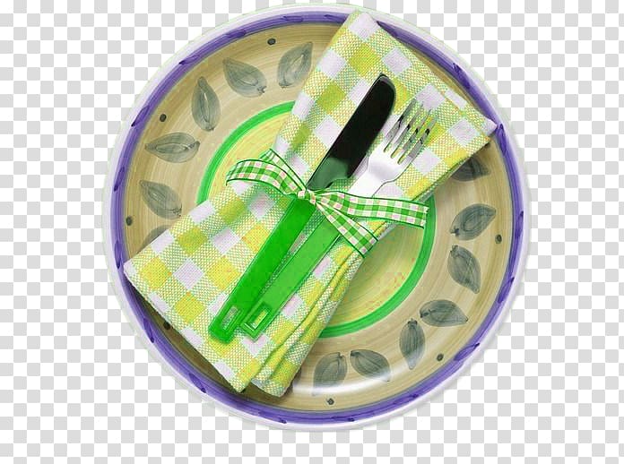 Aeon Mall Choshi u30a4u30aau30f3u929au5b50u5e97 Napkin Shop, Blue napkin knife and fork on the plate buckle-free material transparent background PNG clipart