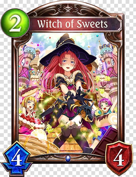 Shadowverse witch ネクロマンシー Magic circle Vampire, Witch shadow transparent background PNG clipart