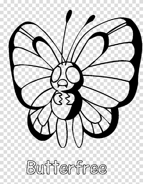 Pokémon Red and Blue Ash Ketchum Butterfree Pikachu, ash trades butterfree transparent background PNG clipart