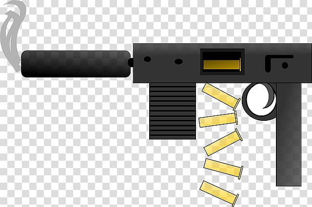 Firearm Pistol Machine gun , machine gun transparent background PNG clipart