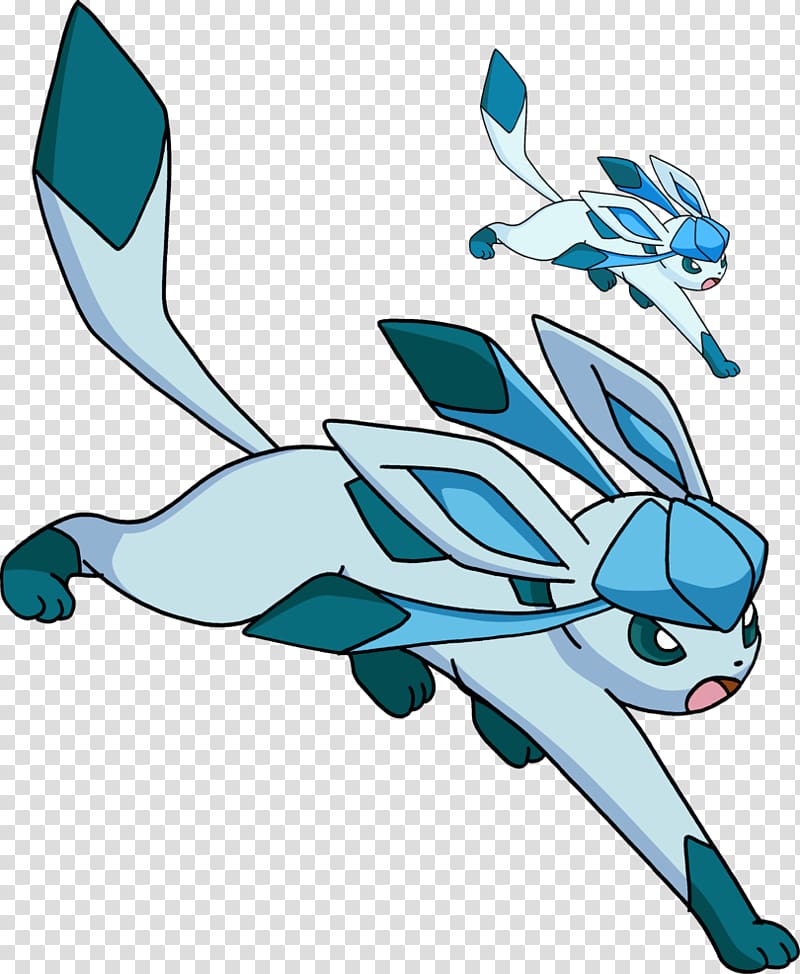 Glaceon Art Eevee Flareon Umbreon, pokemon transparent background PNG clipart