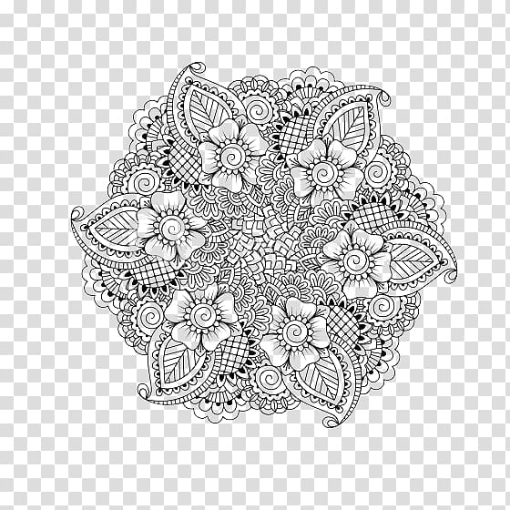 Coloring book Mandala Adult Page Ajna, others transparent background PNG clipart