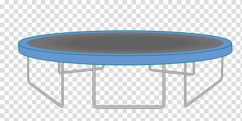 round gray and blue illustration, Trampoline , Trampoline transparent background PNG clipart