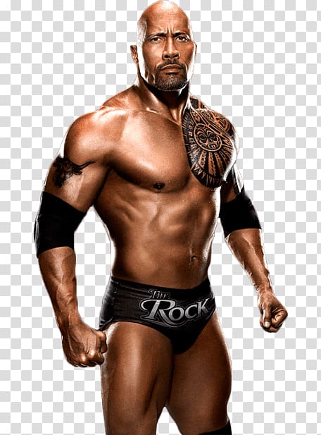 The Rock , The Rock Wrestling transparent background PNG clipart