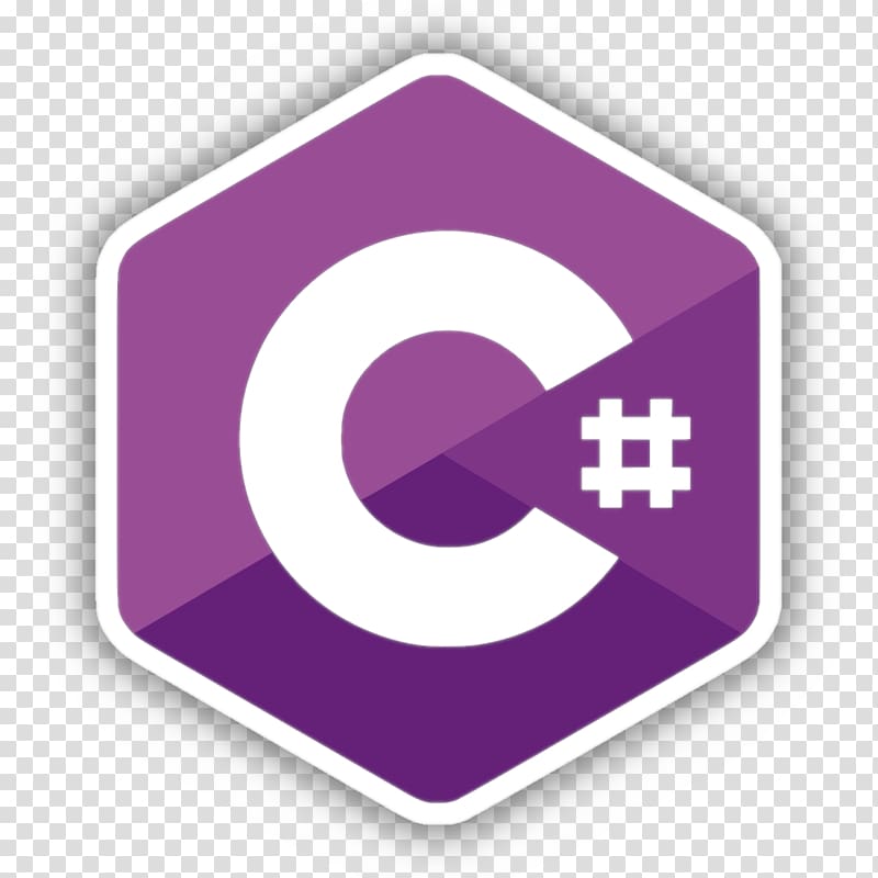 purple and white logo, C# Computer programming Software development Programmer MarkLogic, coder transparent background PNG clipart