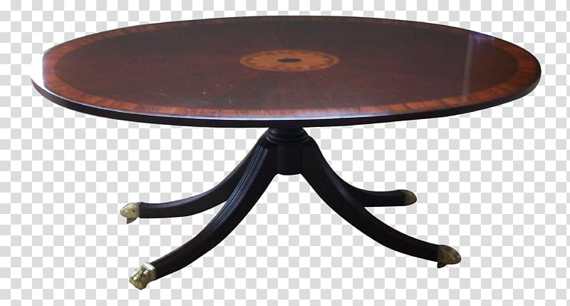 Coffee Tables Coffee Tables Oval, Pennsylvania Drop-leaf table, mahogany transparent background PNG clipart