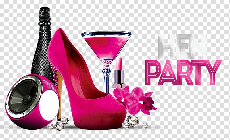 Wine Music High-heeled footwear, Party transparent background PNG clipart