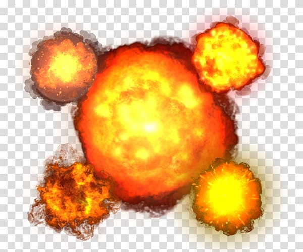 large area range of explosion red cutout transparent background PNG clipart