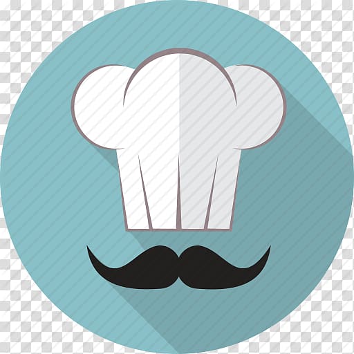 black mustache illustration, Chef\'s uniform Hat Computer Icons, Svg Free Chef transparent background PNG clipart