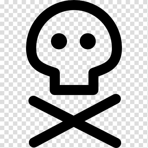 Computer Icons Skull and crossbones Death, skull transparent background PNG clipart