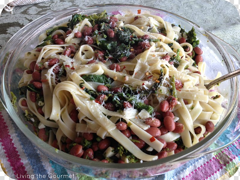 Pasta salad Spaghetti alla puttanesca Vegetarian cuisine Capellini, broccoli transparent background PNG clipart