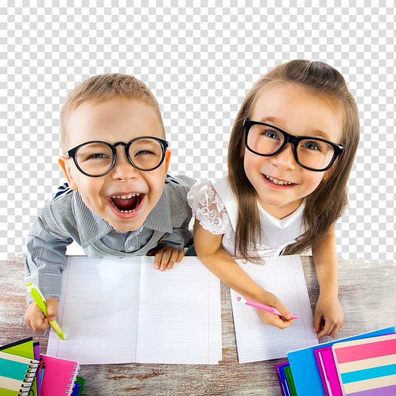 boy and girl looking upwards while smiling, Warsaw East West Street Child Sight word , Happy kids courses transparent background PNG clipart