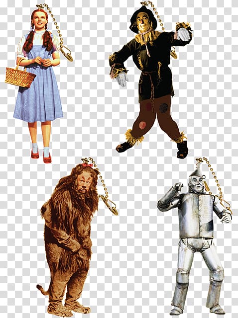 The Wizard of Oz Dorothy Gale Scarecrow Glinda Toto, others transparent background PNG clipart