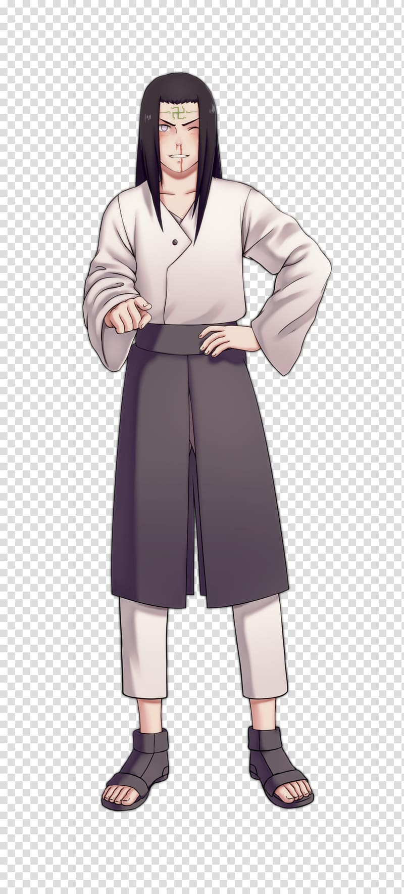 Robe Costume design Uniform Character, neji transparent background PNG clipart