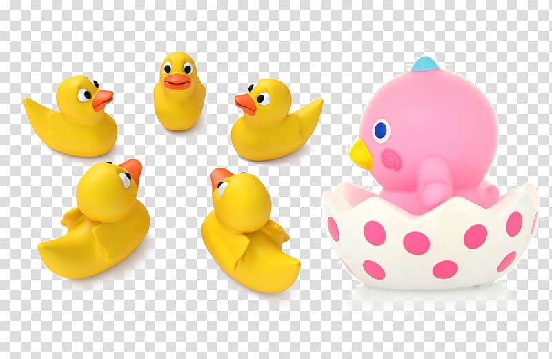 Little Yellow Duck Project Toy Rubber duck, Rubber duck transparent background PNG clipart