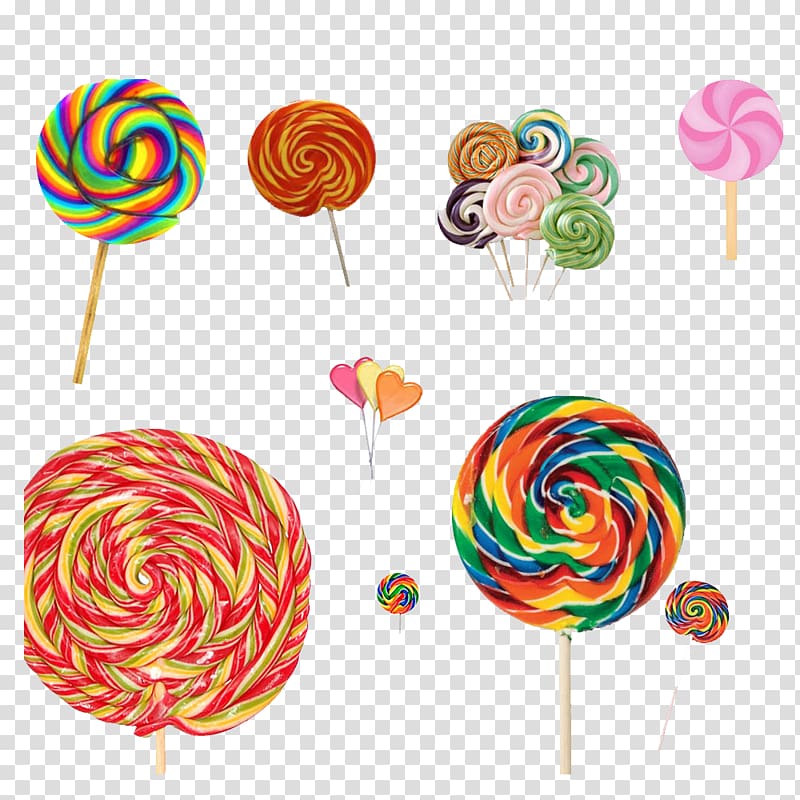 Lollipop Candy cane Gummi candy Muffin, Lollipop transparent background PNG clipart