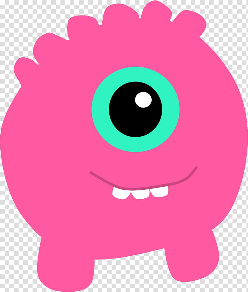 Elmo Monster Free , Cute Cyclops transparent background PNG clipart