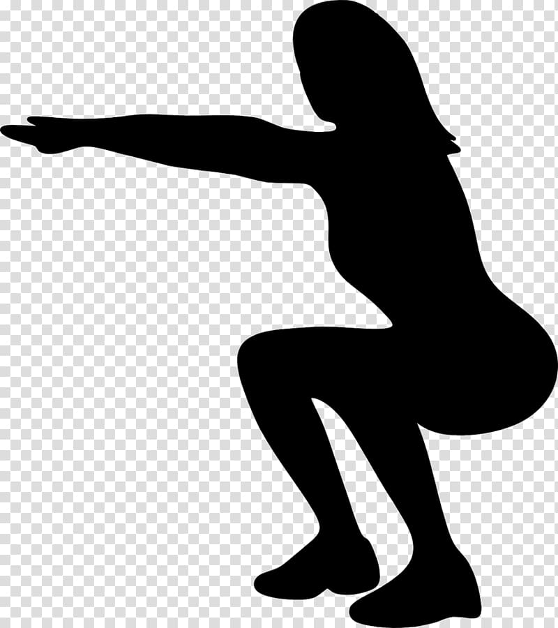 Weight loss Squat Physical exercise Training Leg, plantain transparent background PNG clipart