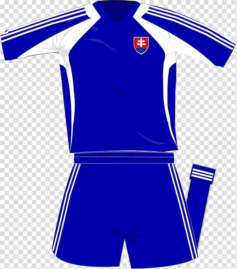 Slovakia national football team Kit T-shirt, football transparent background PNG clipart