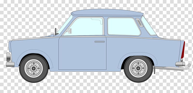 Trabant 601 Car Compact van Truck, car transparent background PNG clipart