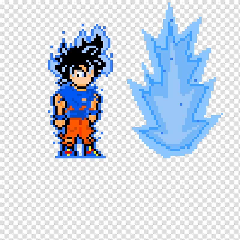 Goku Vegeta Pixel Art Goku Transparent Background Png