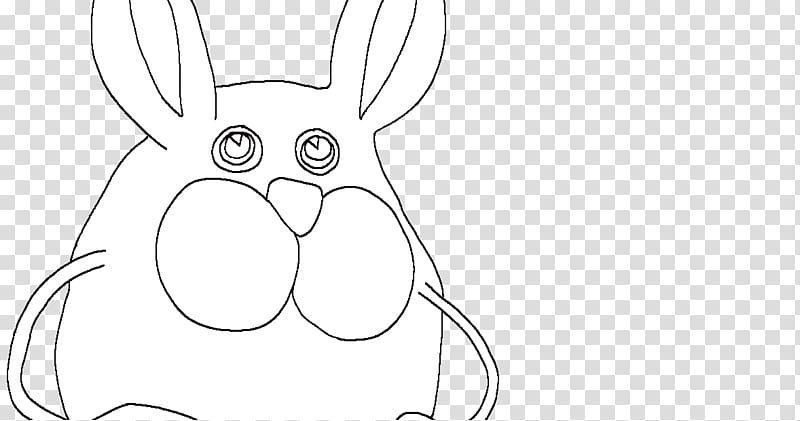 Domestic rabbit Hare Easter Bunny Sketch, rabbit transparent background PNG clipart