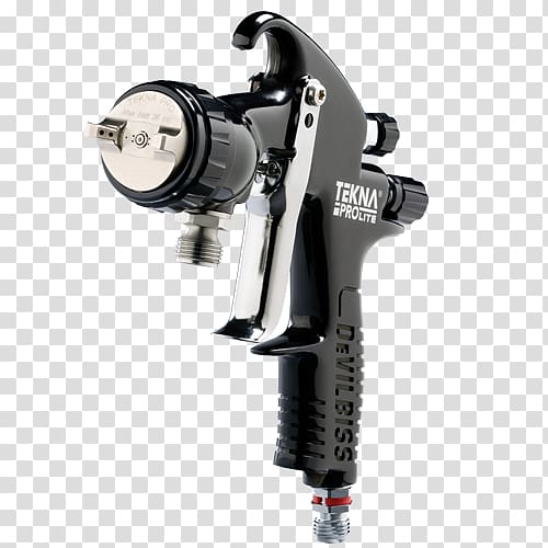 DeVilbiss Tekna 703517 ProLite Spray Gun Spray painting Tool Pressure, paint transparent background PNG clipart