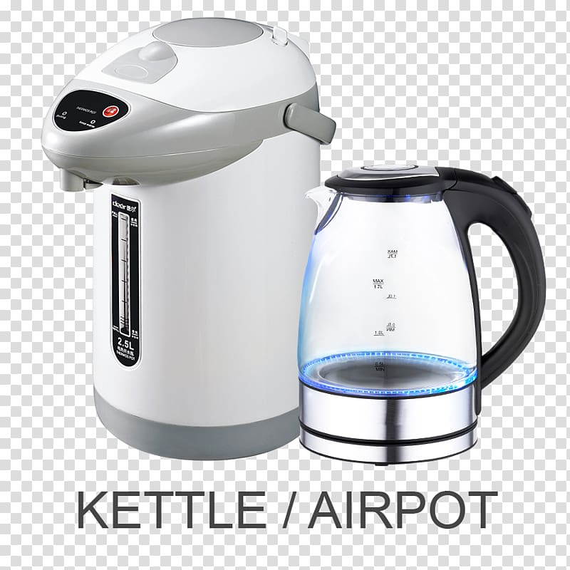 Electric kettle Small appliance Soy Milk Makers Mixer, small appliances transparent background PNG clipart