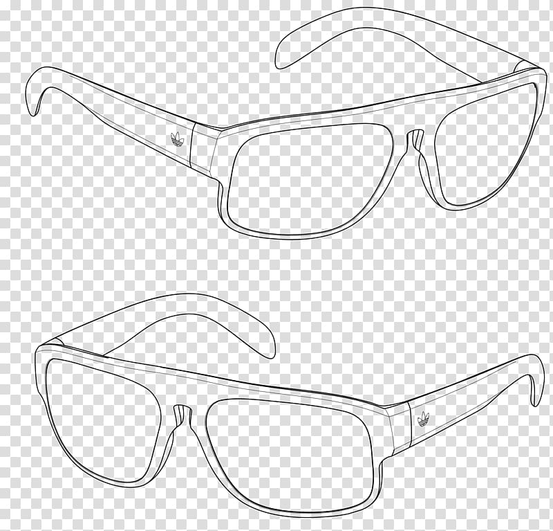 Sunglasses Goggles White, glasses transparent background PNG clipart