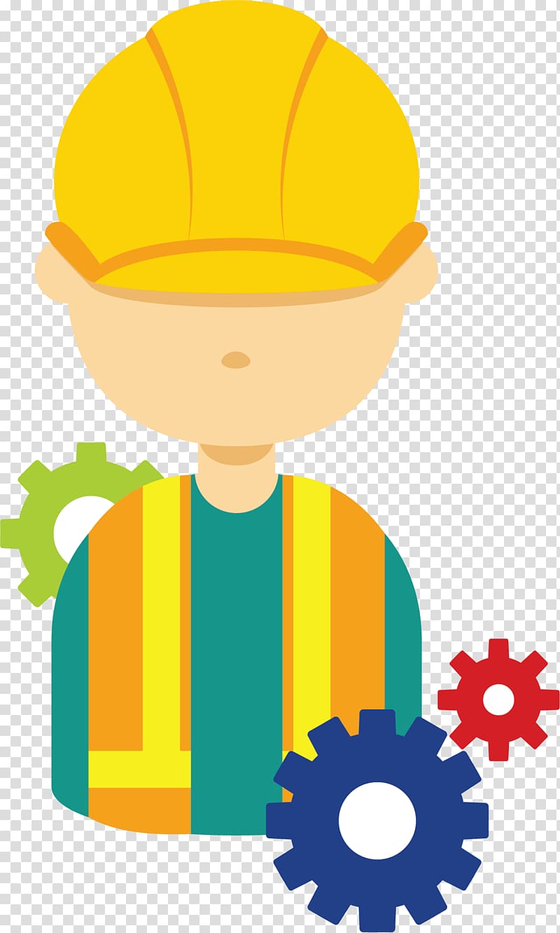 construction worker illustration, Engineering , Engineering designer transparent background PNG clipart