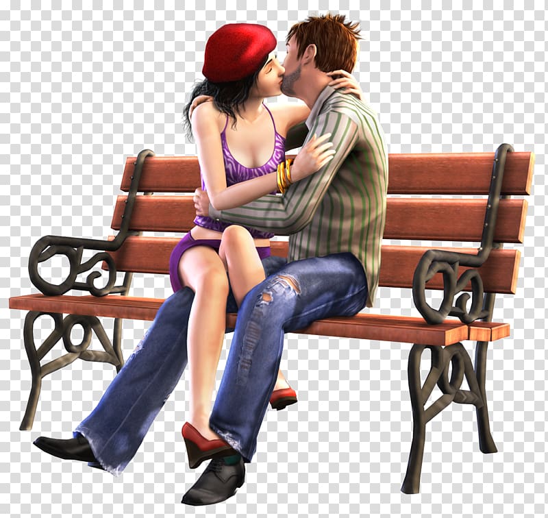 The Sims 3: World Adventures The Sims Online The Sims 2 The Sims 4 MySims, kiss transparent background PNG clipart