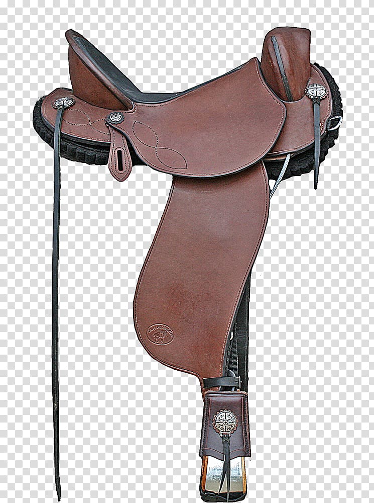 Saddlebag Horse Western saddle Bridle, horse transparent background PNG clipart
