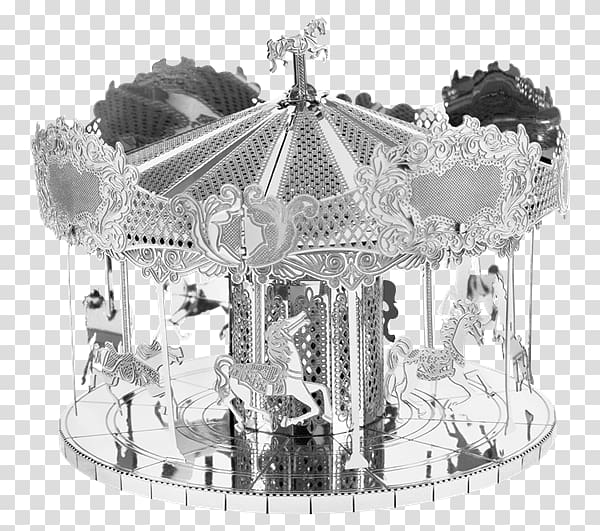 Sheet metal Carousel Laser cutting Solder, merry-go-round transparent background PNG clipart