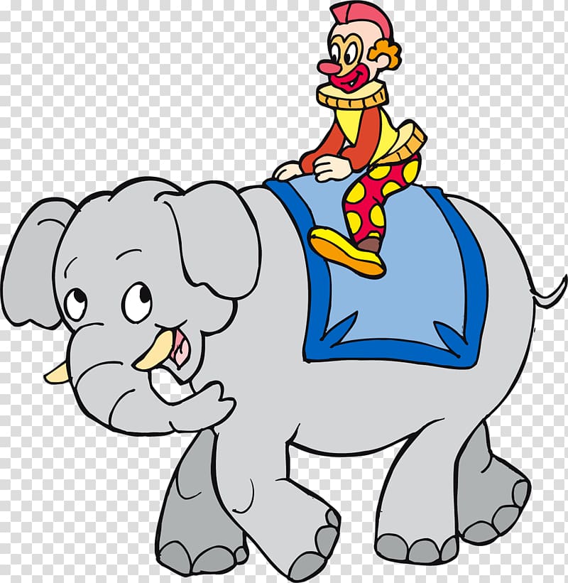 Circus Elephant Cartoon , Circus transparent background PNG clipart