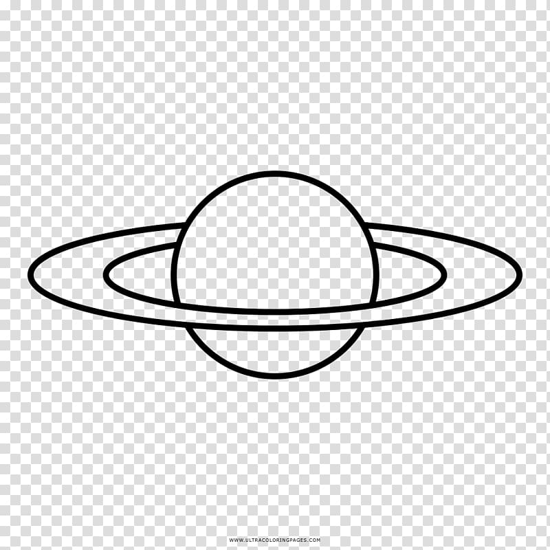 Coloring book Drawing Saturn Planet, saturn transparent background PNG clipart