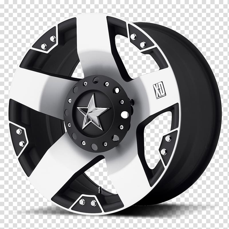 Car Rim XD Series Wheels XD775 Rockstar Matte Black Wheel sizing, bully rockstar transparent background PNG clipart