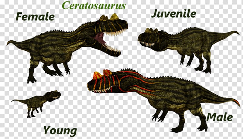 Tyrannosaurus Zoo Tycoon 2 Carnotaurus Primal Carnage Utahraptor, Animal Family transparent background PNG clipart