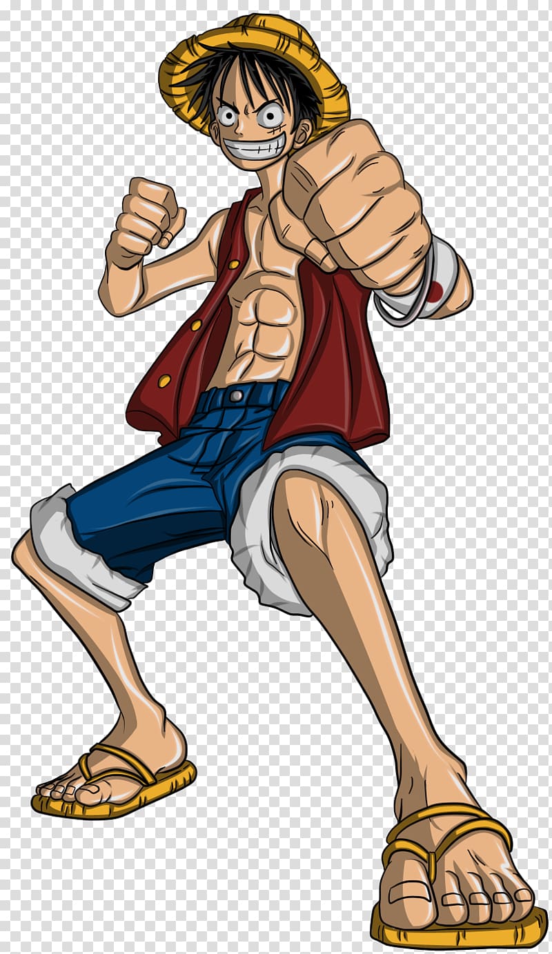 MONKEY D LUFFY, Monkey D. Luffy illustration transparent