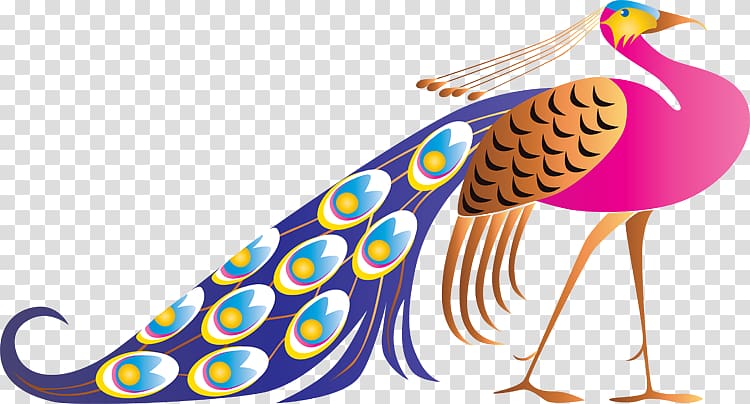 Pavo Feather Bird , peacock cartoon transparent background PNG clipart